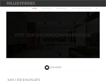 Tablet Screenshot of millerfinishes.com